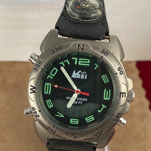 REI Analog Digital Multi Function Sports Watch